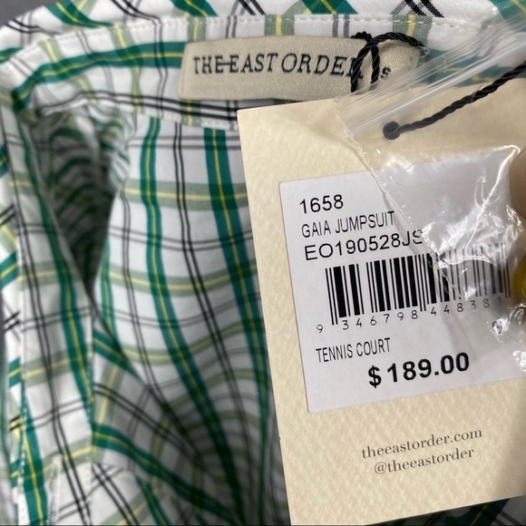 ASOS The East Order gaia check jumpsuit buttondown - Picture 13 of 13